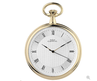 Montre de poche Capital Homme Tasca in Acier plaqué or jaune TX120-2*ZZ - TX120-2*ZZ